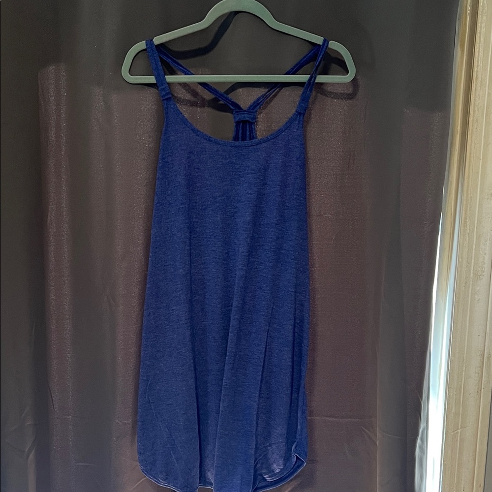 TYR Active blue layback dress.